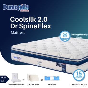 Dunlopillo CoolSilk 2.0 Dr SpineFlex Mattress