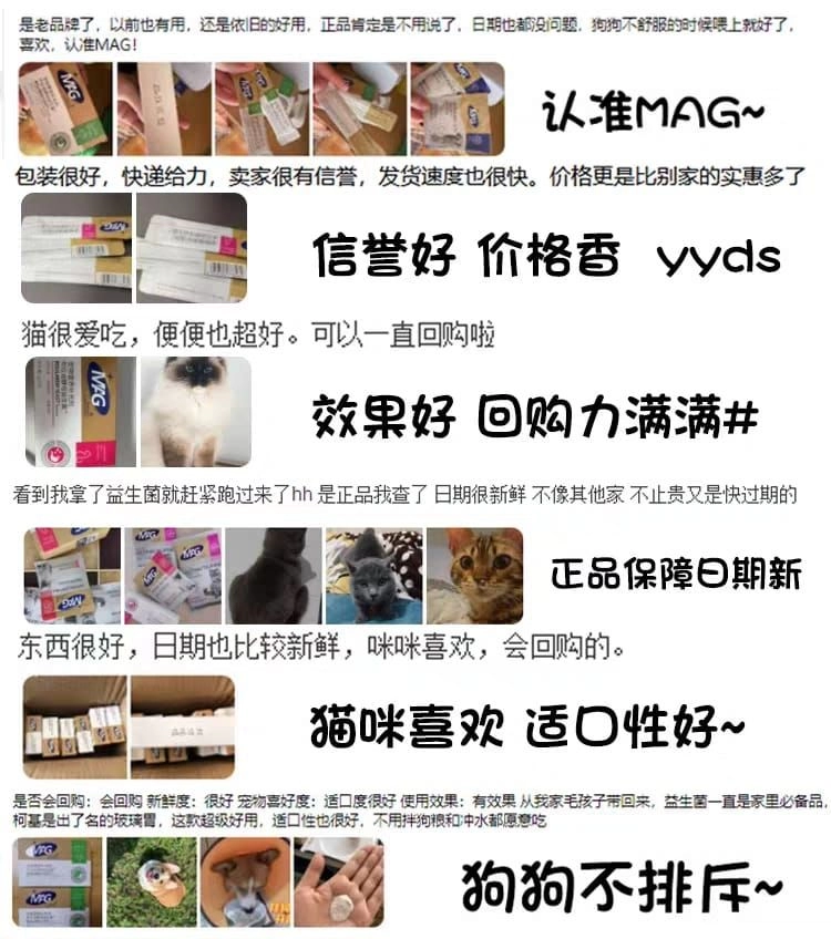 MAG SERIES PREMIUM PET SUPPLEMENT For Dog & Cat Supplement Pet Probiotics Cat Probiotics MAG高级宠物保健品 宠物益生菌