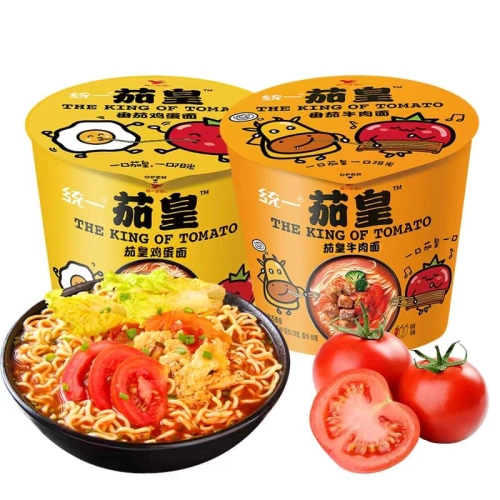 [桶]茄皇番茄面 THE KING OF TOMATO BOWL NOODLE[12BOWL/CTN] - S&D BILLION (M) SDN BHD