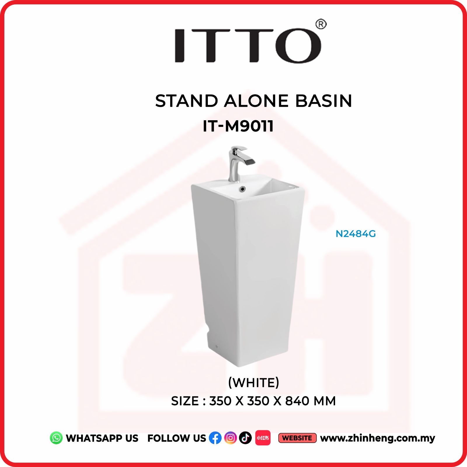 ITTO STAND ALONE BASIN IT-M9011