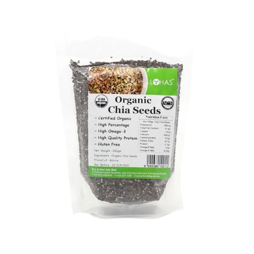 ORGANIC CHIA SEED 200GRAM