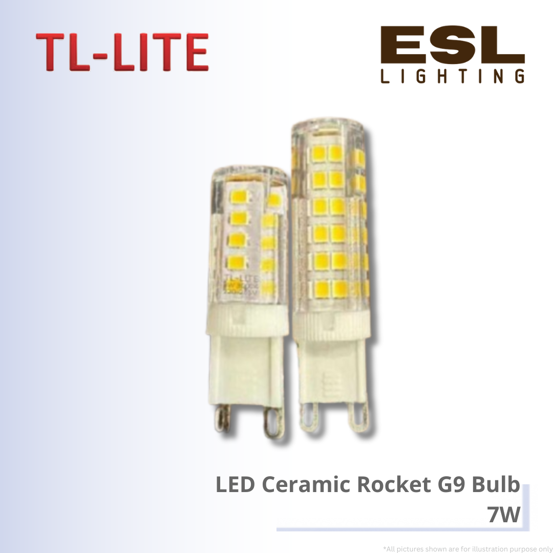 TL-LITE LED Ceramic Rocket G9 Bulb - 7W