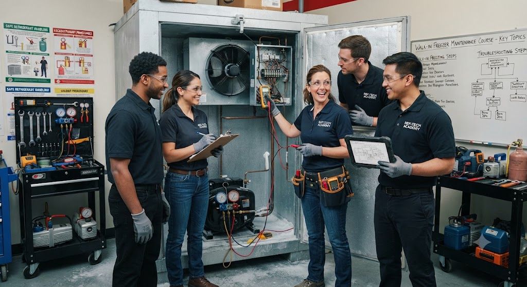 Walk-in freezer maintenance training course