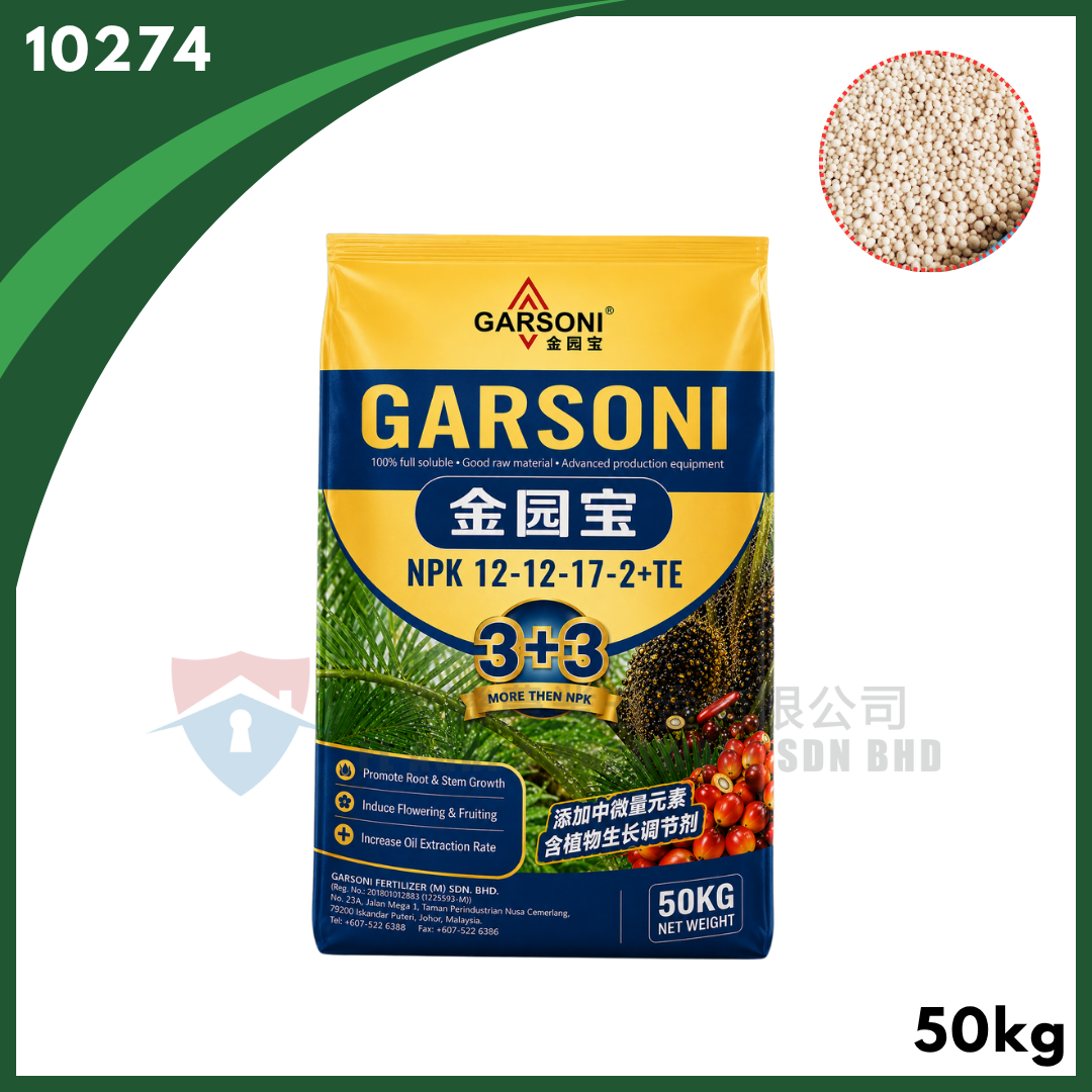 GARSONI NPK 12-12-17-2+TE (50KG)