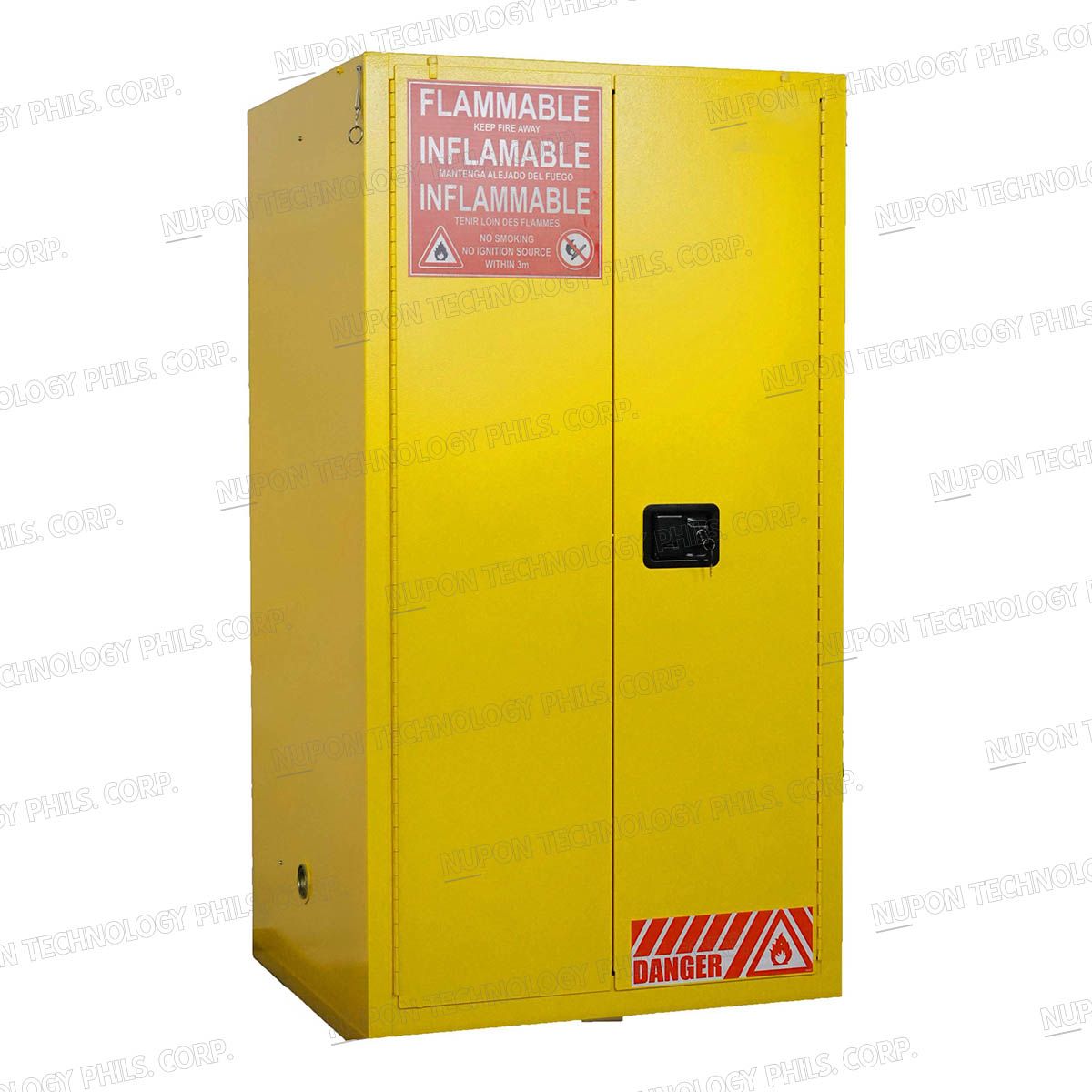 SELF-CLOSING DOOR 60 GAL FLAMMABLE SAFETY CAN STORAGE CABINETS