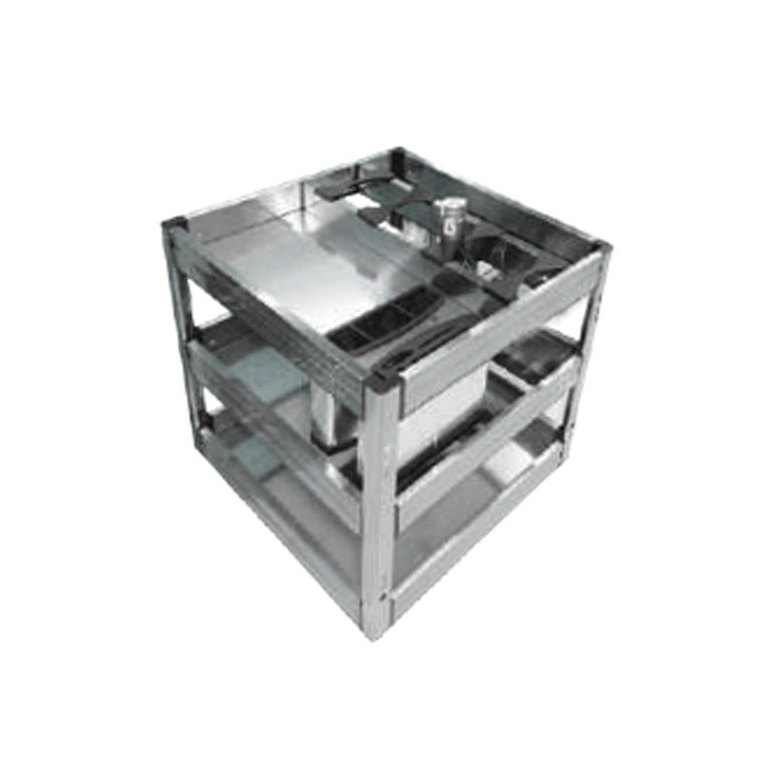 Pull-Out Unit with Divider #BBP-AS20-355-SS