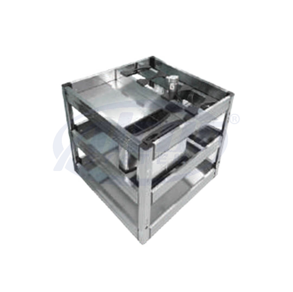 Pull-Out Unit with Divider #BBP-AS20-355-SS