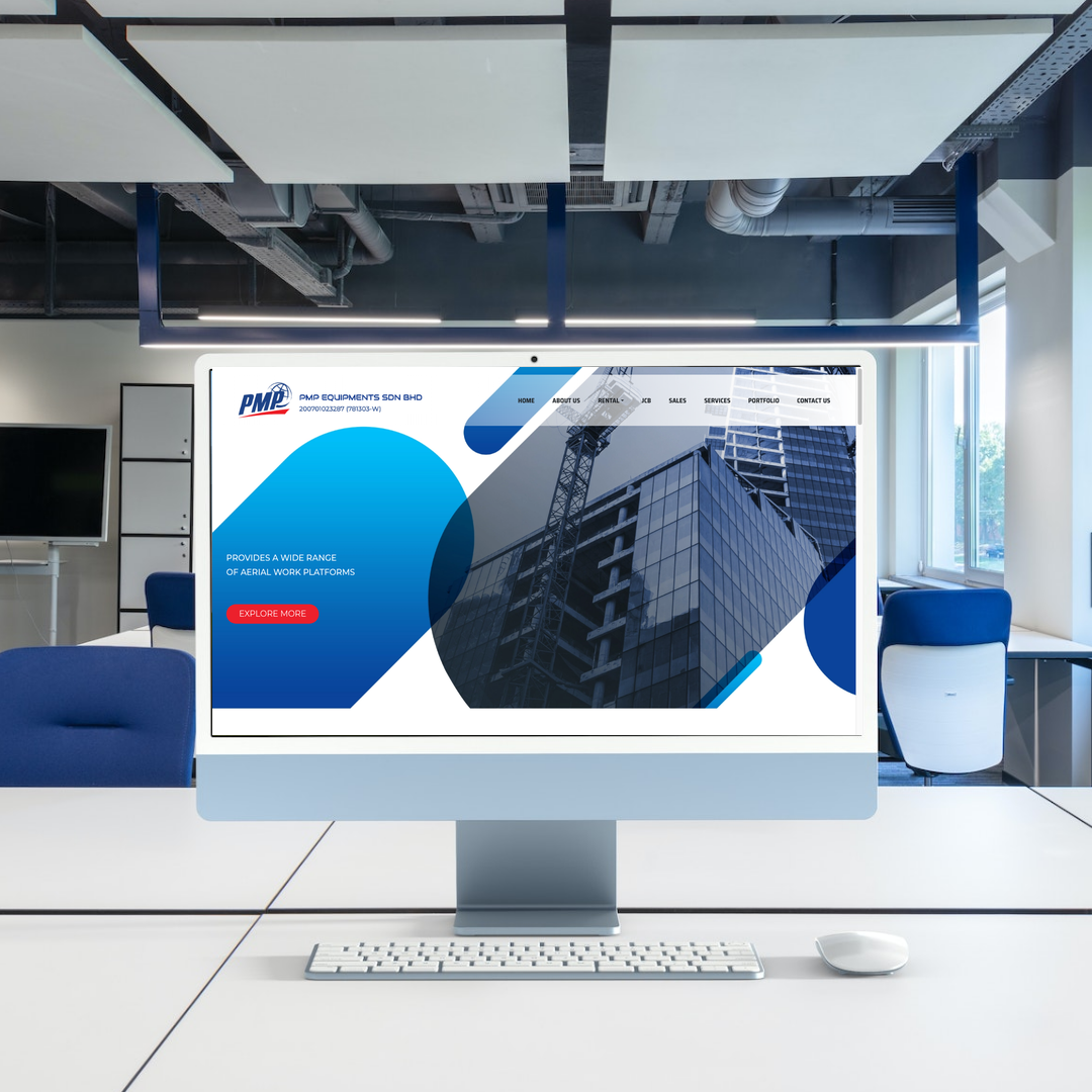 Aerial Work Platform Website Portfolio for Rental & Sales Enquiries | Johor