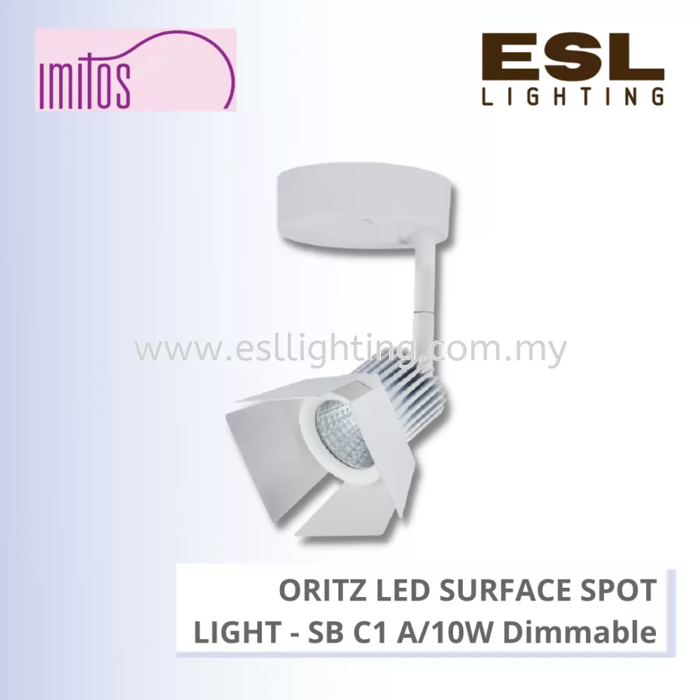 IMITOS ORITZ LED SURFACE SPOT LIGHT 10W - SB C1 A/10W Dimmable