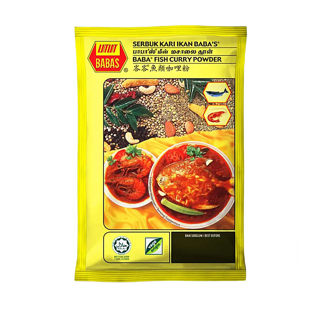 Babas Serbuk Kari Ikan / Fish Curry Powder 125g