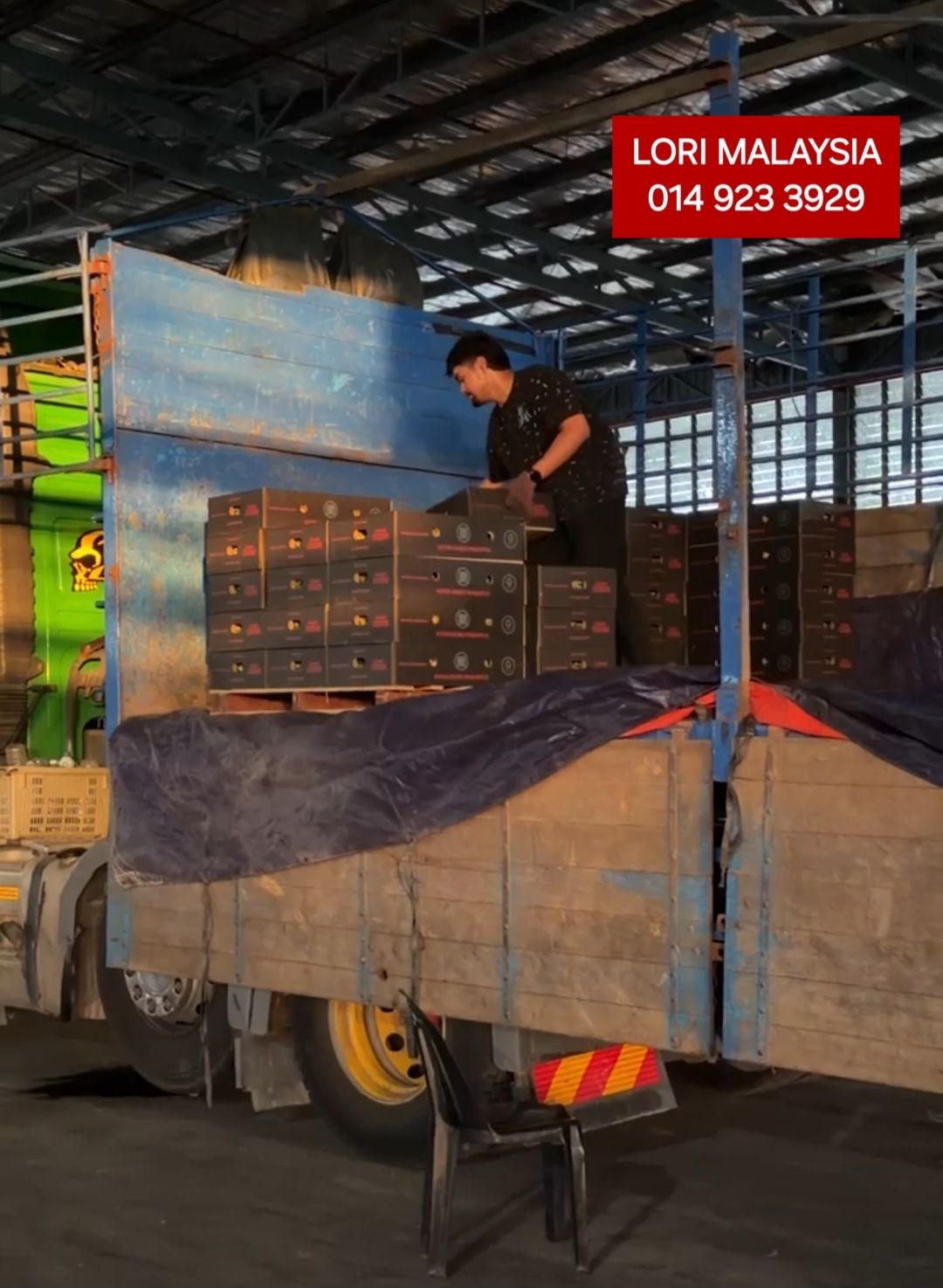 40ft open trailer