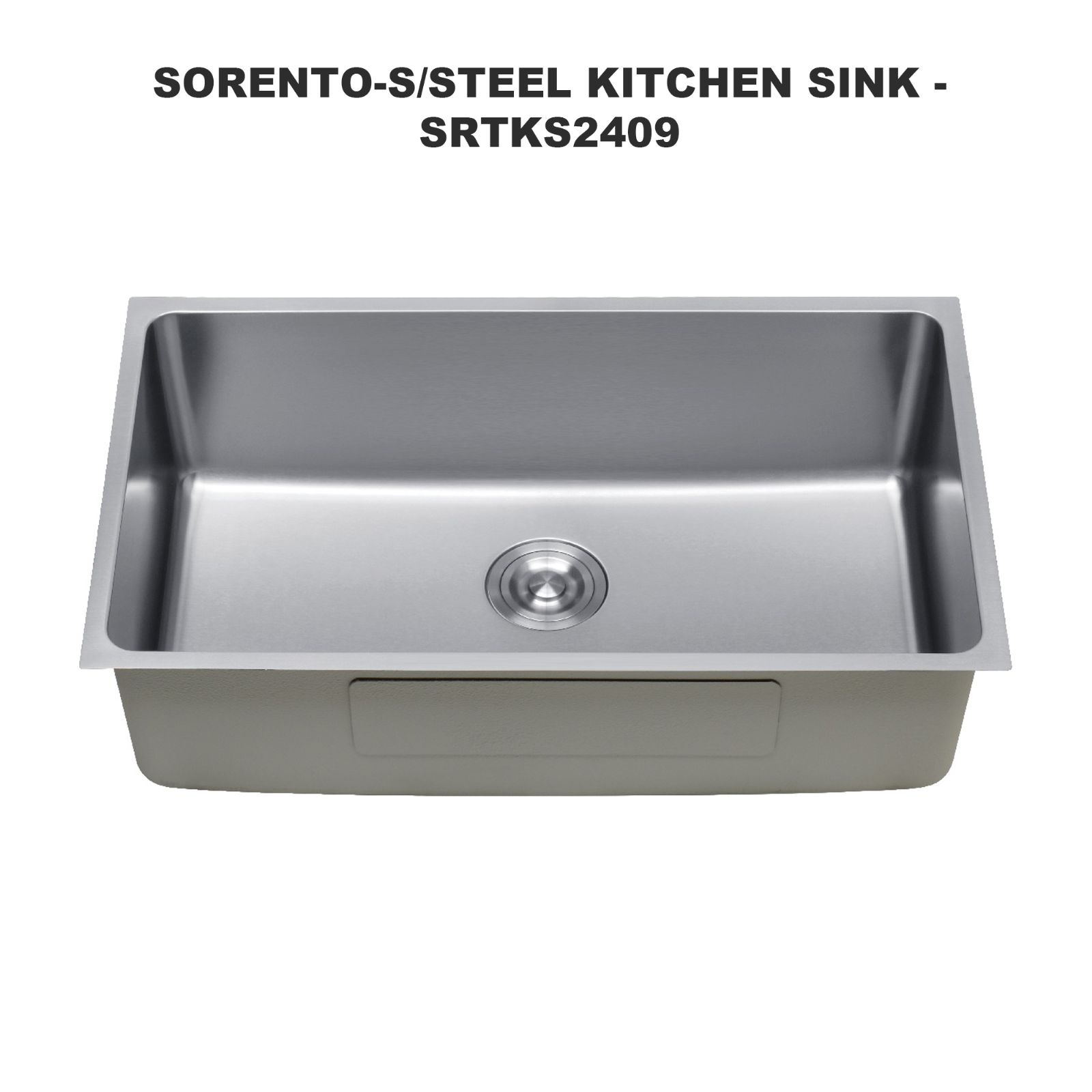 SORENTO STAINLESS STEEL KITCHEN SINK SRTKS2409