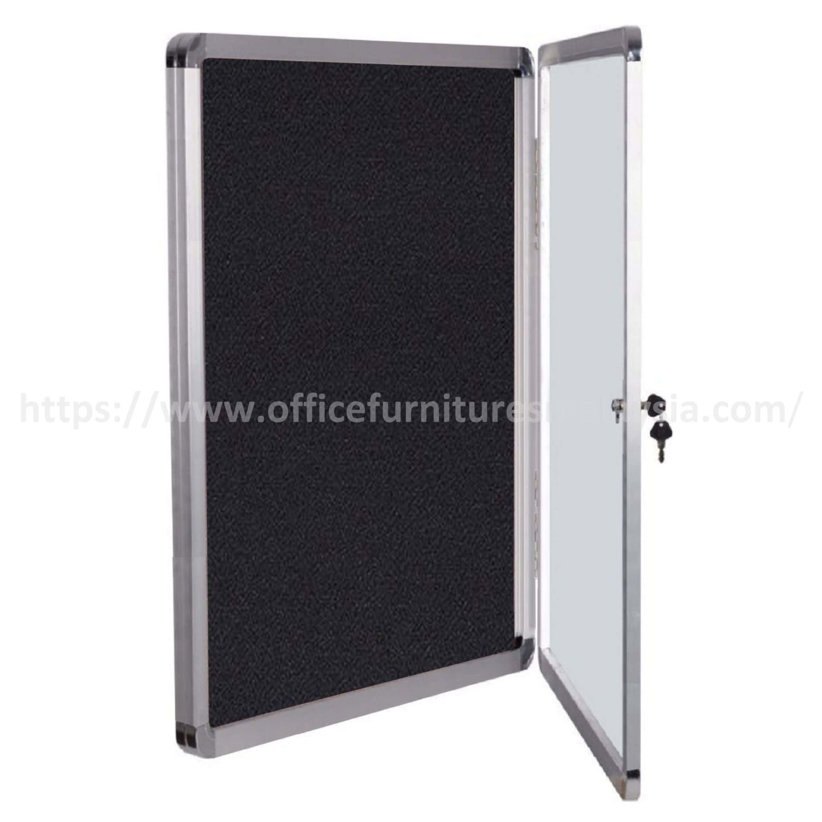 3 ft x 4 ft Display Case Notice Fabric Board OFMDCT34