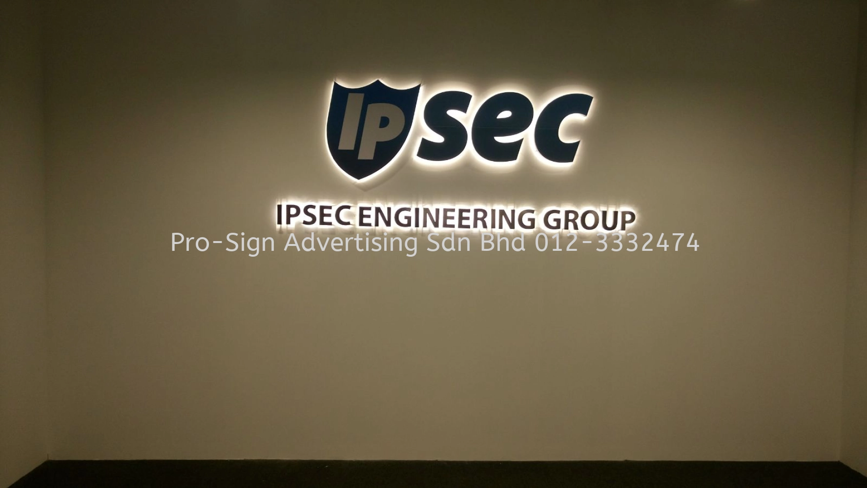 OFFICE SIGNAGE (IPSEC, SETIA WALK, 2017)