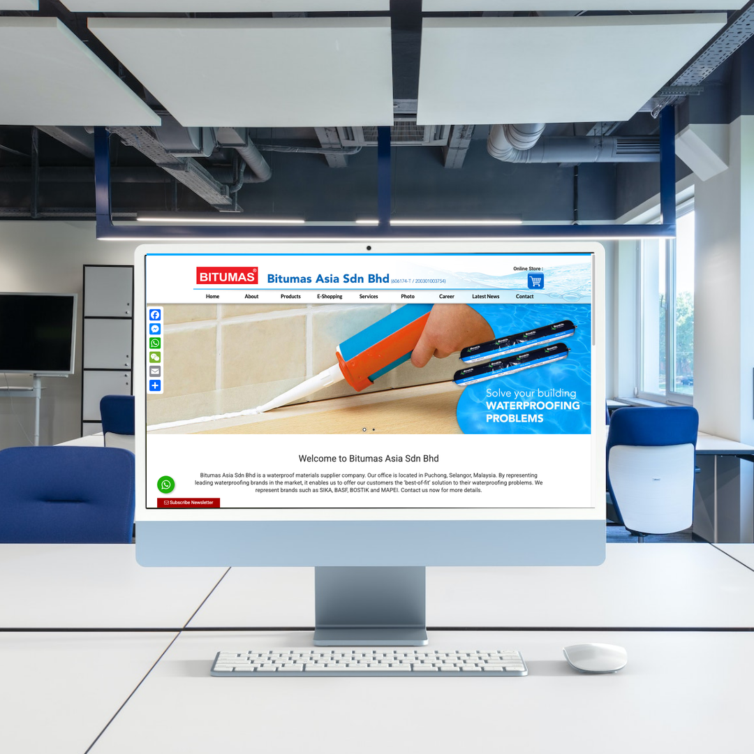 Waterproofing Specialist Selangor, Puchong, Sealant, Adhesive Supply Kuala Web Design | SEO | Digital Marketing | Kuala Lumpur