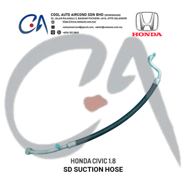 HONDA CIVIC FD 2006 1.8 SANDEN SUCTION HOSE