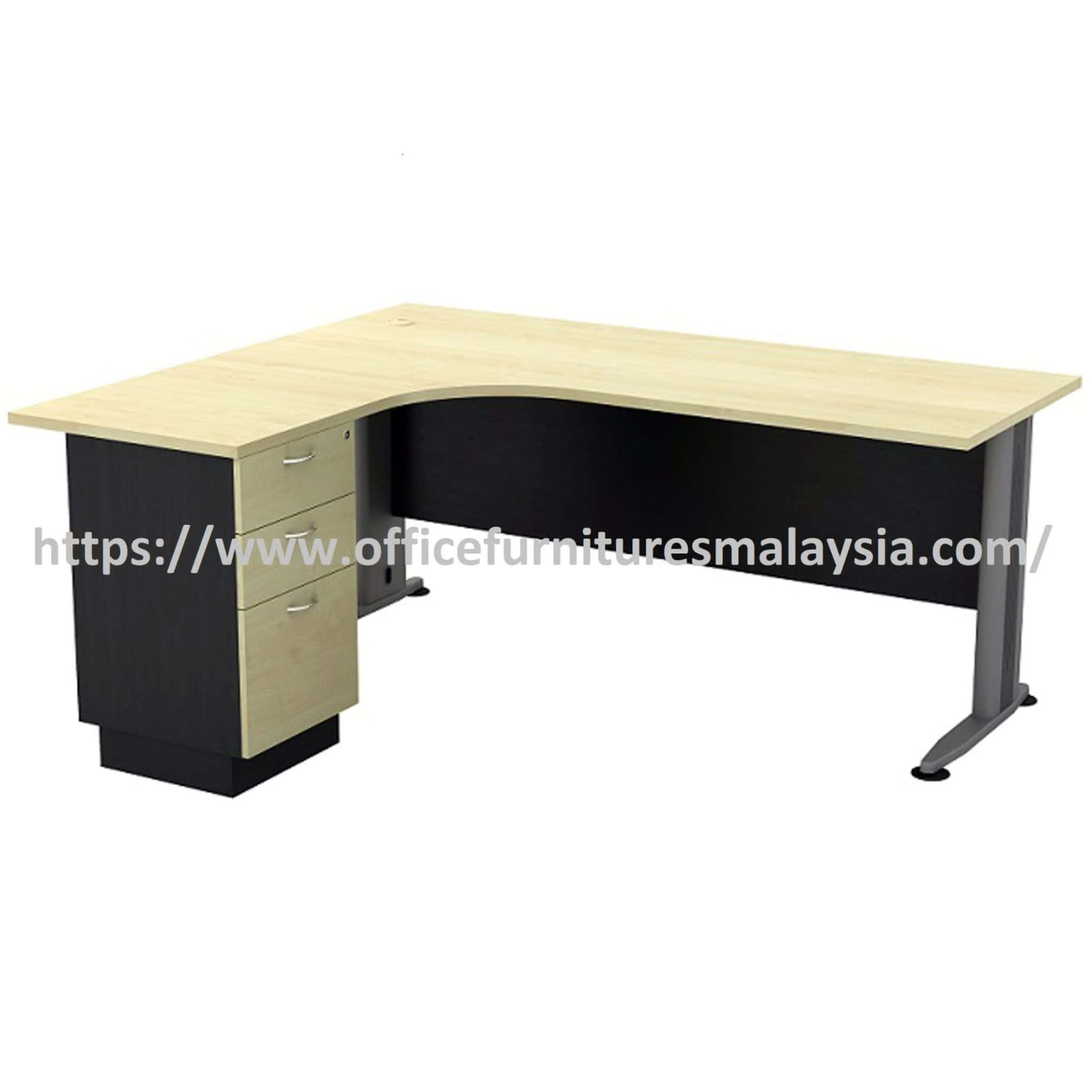 6 ft x 5 ft Ultimate Modern Design Executive Table OFTL18153D