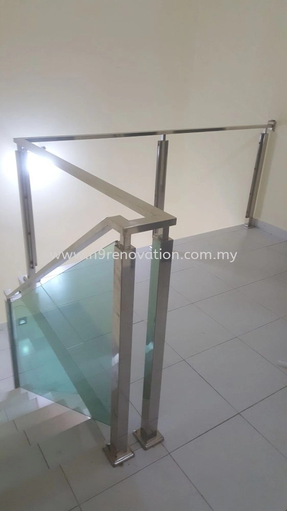 Stainless Steel Staircase