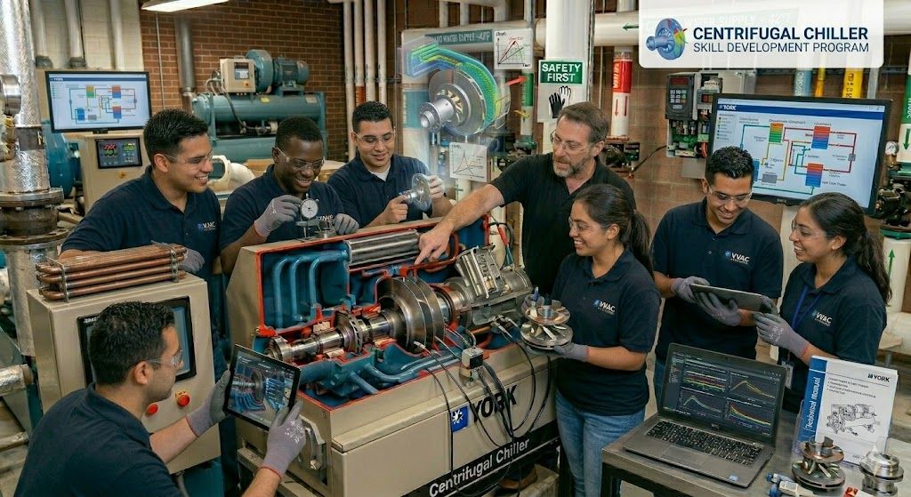 Centrifugal chiller skill development program