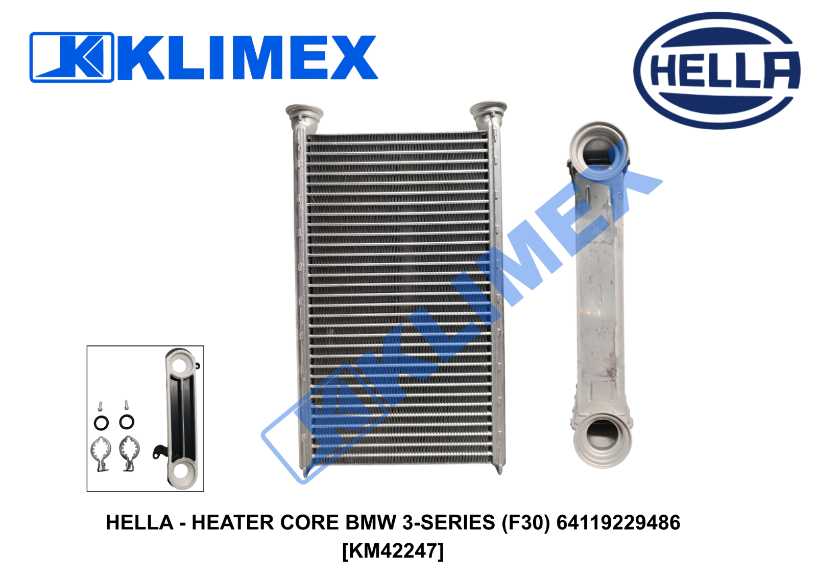 HELLA - HEATER CORE BMW 3-SERIES (F30) 64119229486 [KM42247]