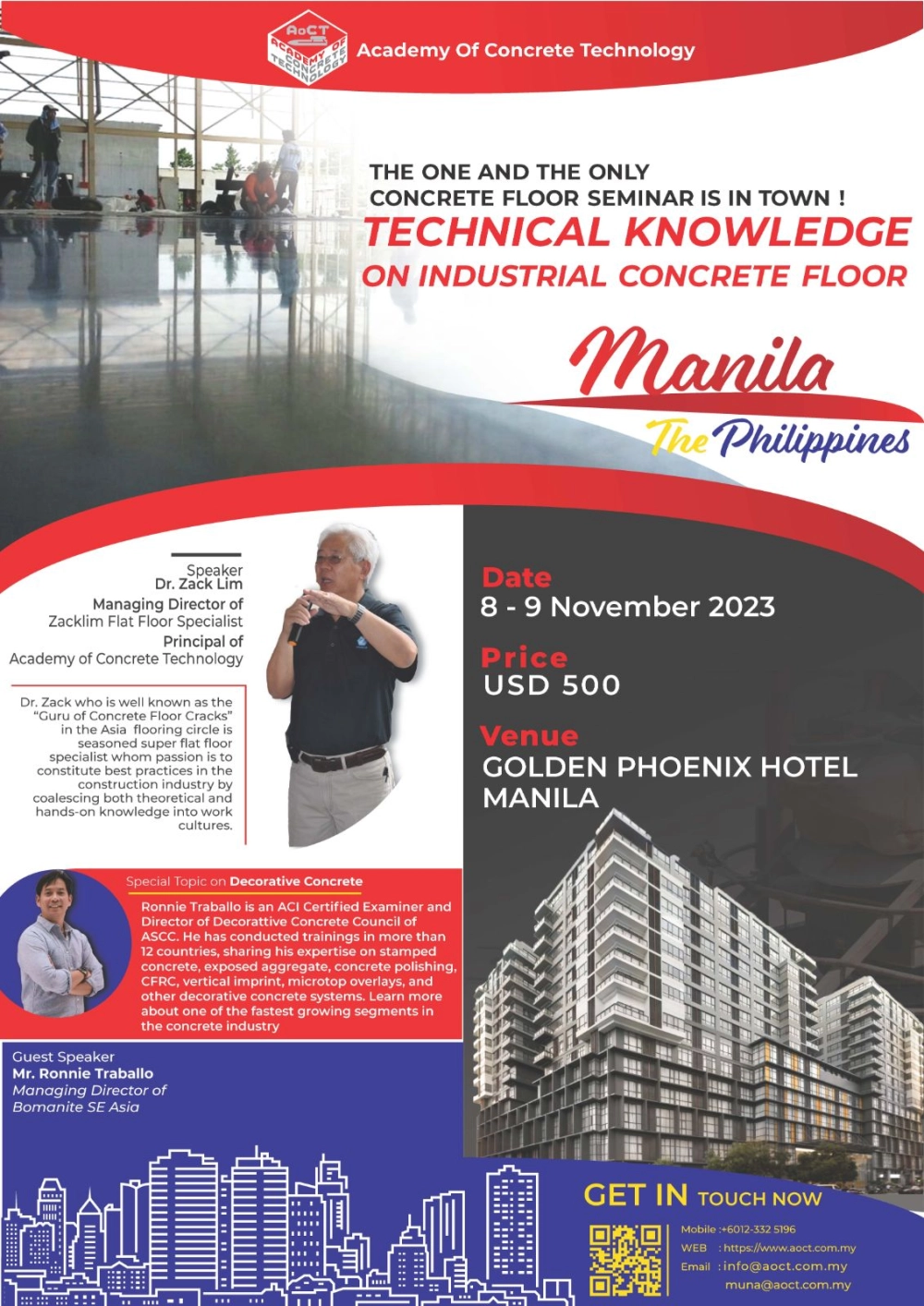 TECHNICAL KNOWLEDGE ON INDUSTRIAL CONCRETE FLOOR (in Manila)