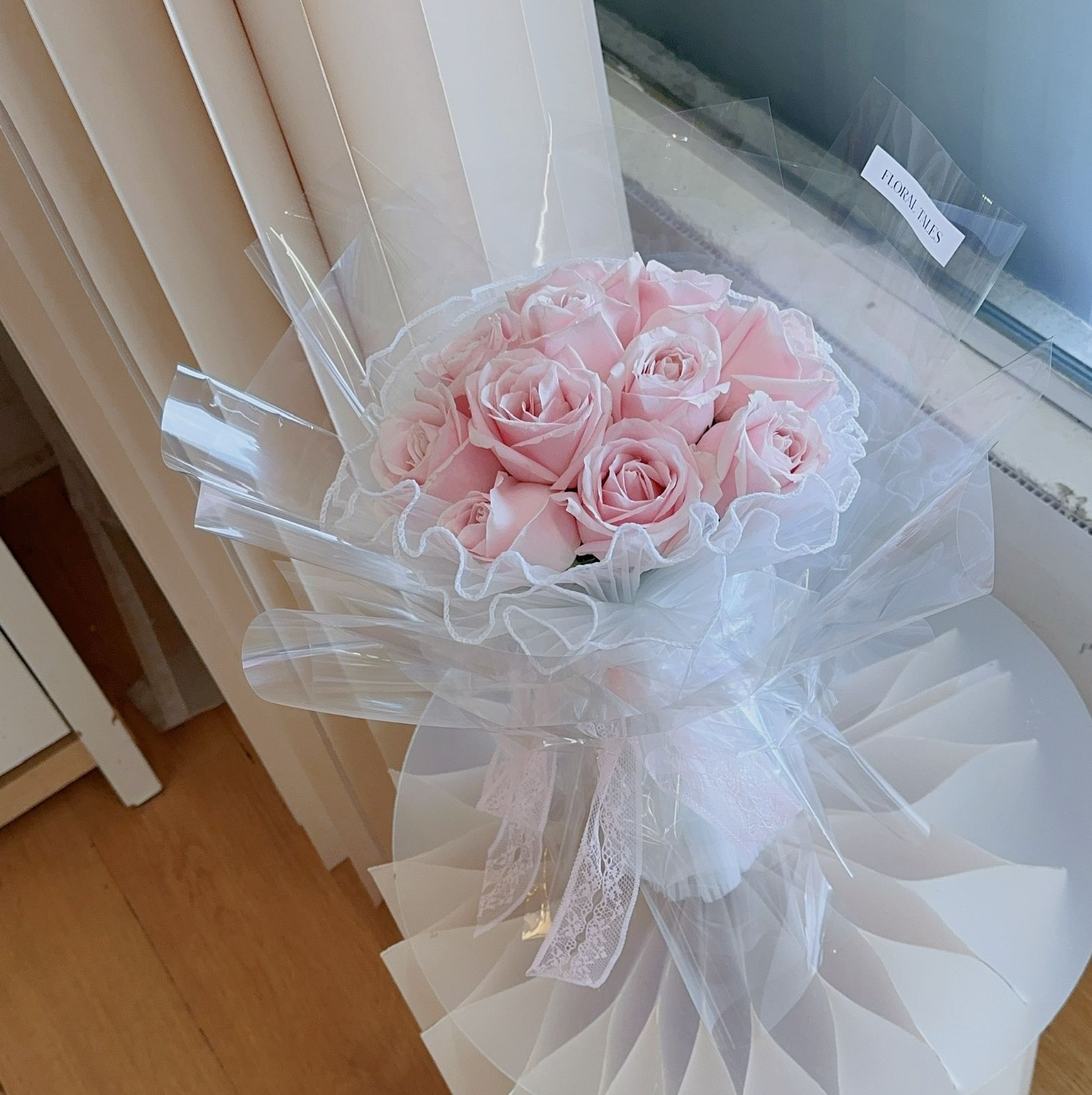 Premium Pink Roses Bouquet