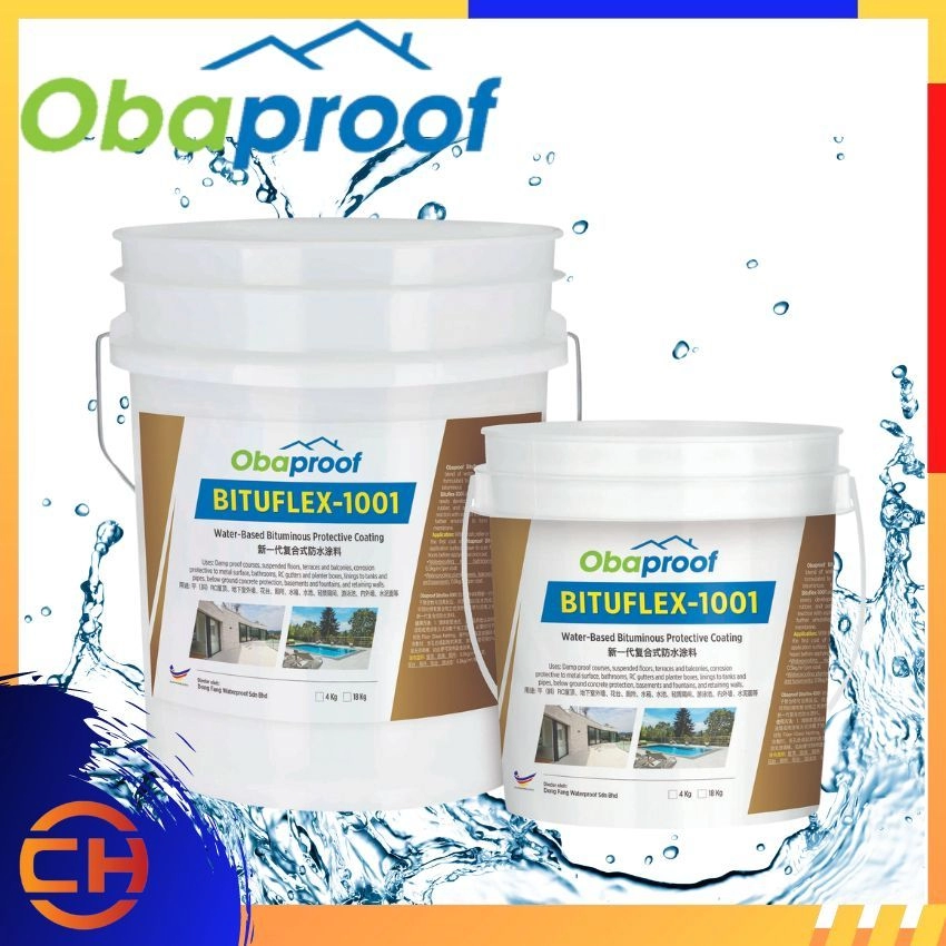 Obaproof Bituflex-1001 Water-base bituminous Coating