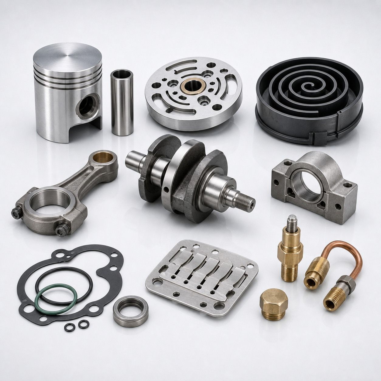 Compressor components