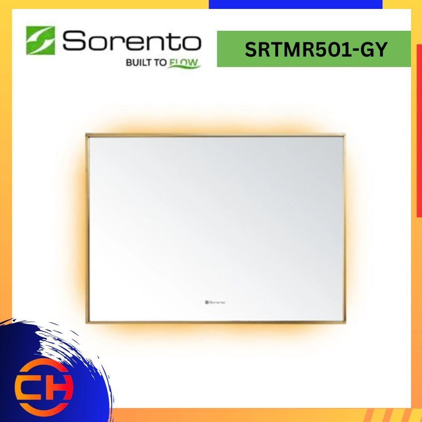 SORENTO BATHROOM FURNITURE SRTMR501-GY MIRRORS ( L800xW600mm )