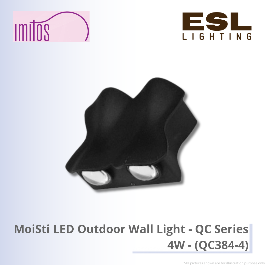 IMITOS MoiSti LED Outdoor Wall Light (QC Series) 4W - QC384-4