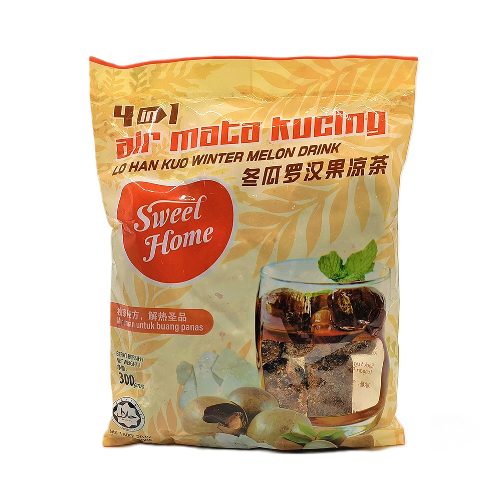 Sweet Home 4 in 1 Air Mata Kucing / Lo Han Kuo Winter Melon Drink 300g