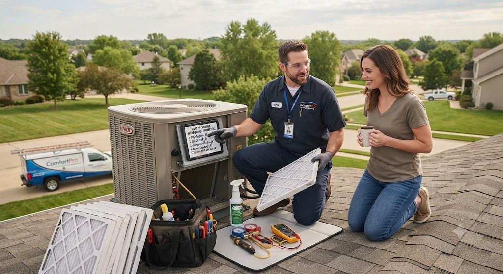 HVAC maintenance workflow best practices