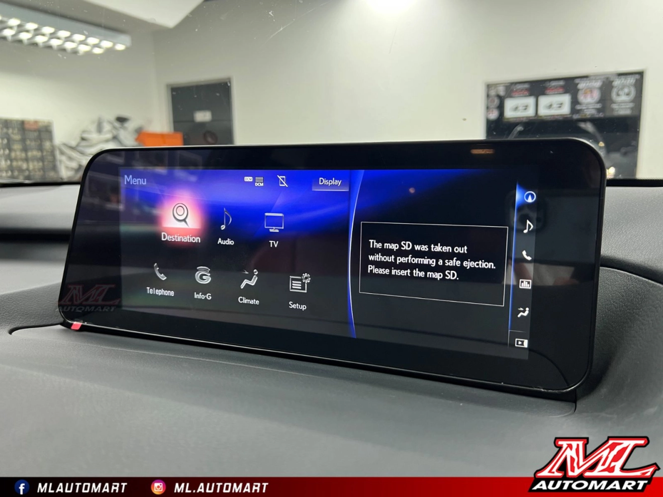 Lexus RX200t AL20 Android Monitor (12.3")