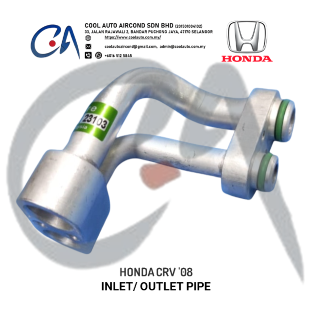 HONDA CRV '08 INLET/ OUTLET PIPE