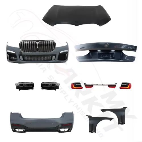 BMW 7 SERIES F01 F02 2008 –2015 CONVERSION G12 LCI M SPORT BODY KIT BUMPER SET