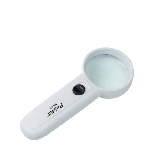 Pro'sKit MA-021 3.5X Handheld LED Light Magnifier