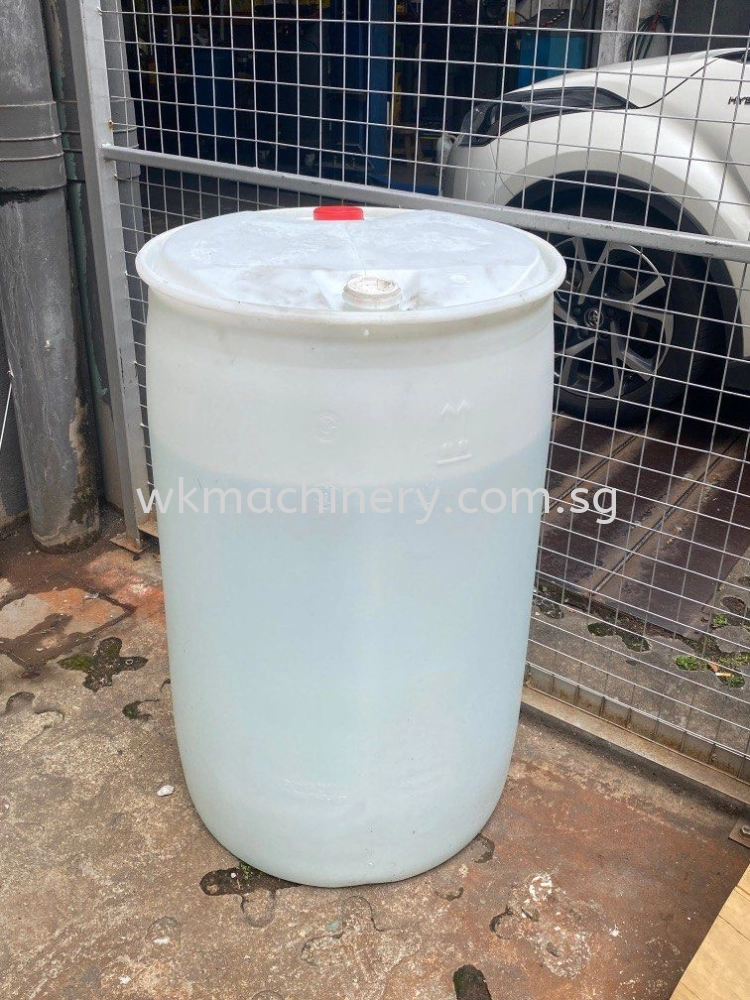 Drum, barrel 200L / Closed Top / Natural / White