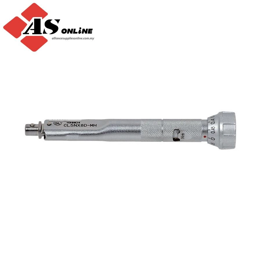 TOHNICHI CL-MH Interchangeable Head Type Adjustable Torque Wrench / Model: CL5NX8D-MH