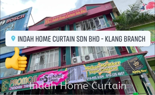 Design your House Curtain / Indah Home Curtain (Klang) Sdn Bhd / Services Baik / Good Quality ^^