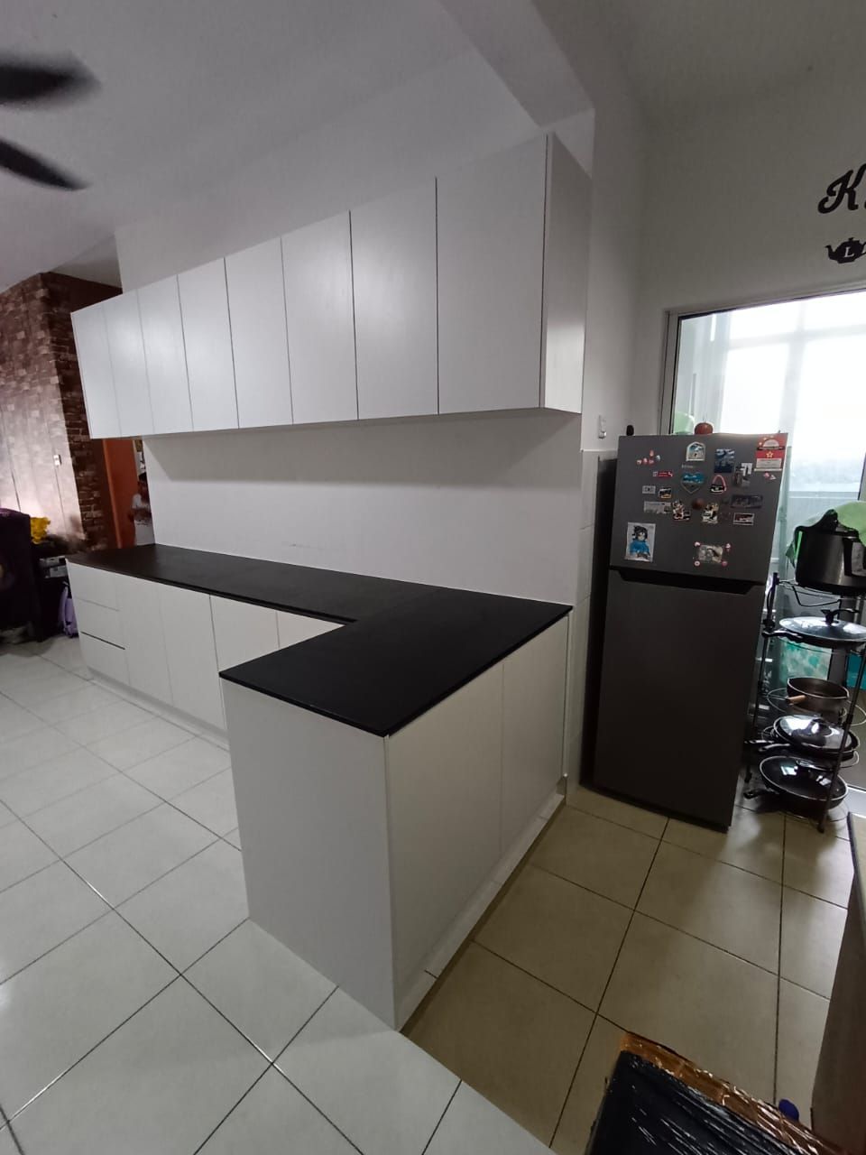 MELAMINE CHIPBOARD KITCHEN CABINET | KITCHEN AT SUBANG JAYA | PUCHONG | CHERAS 