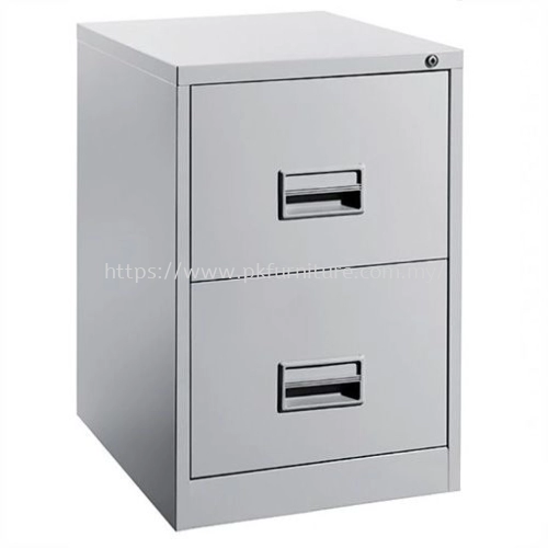 Steel Filing Cabinet - PK-VFC-1-2-G1 - 2 DRAWERS FILING CABINET