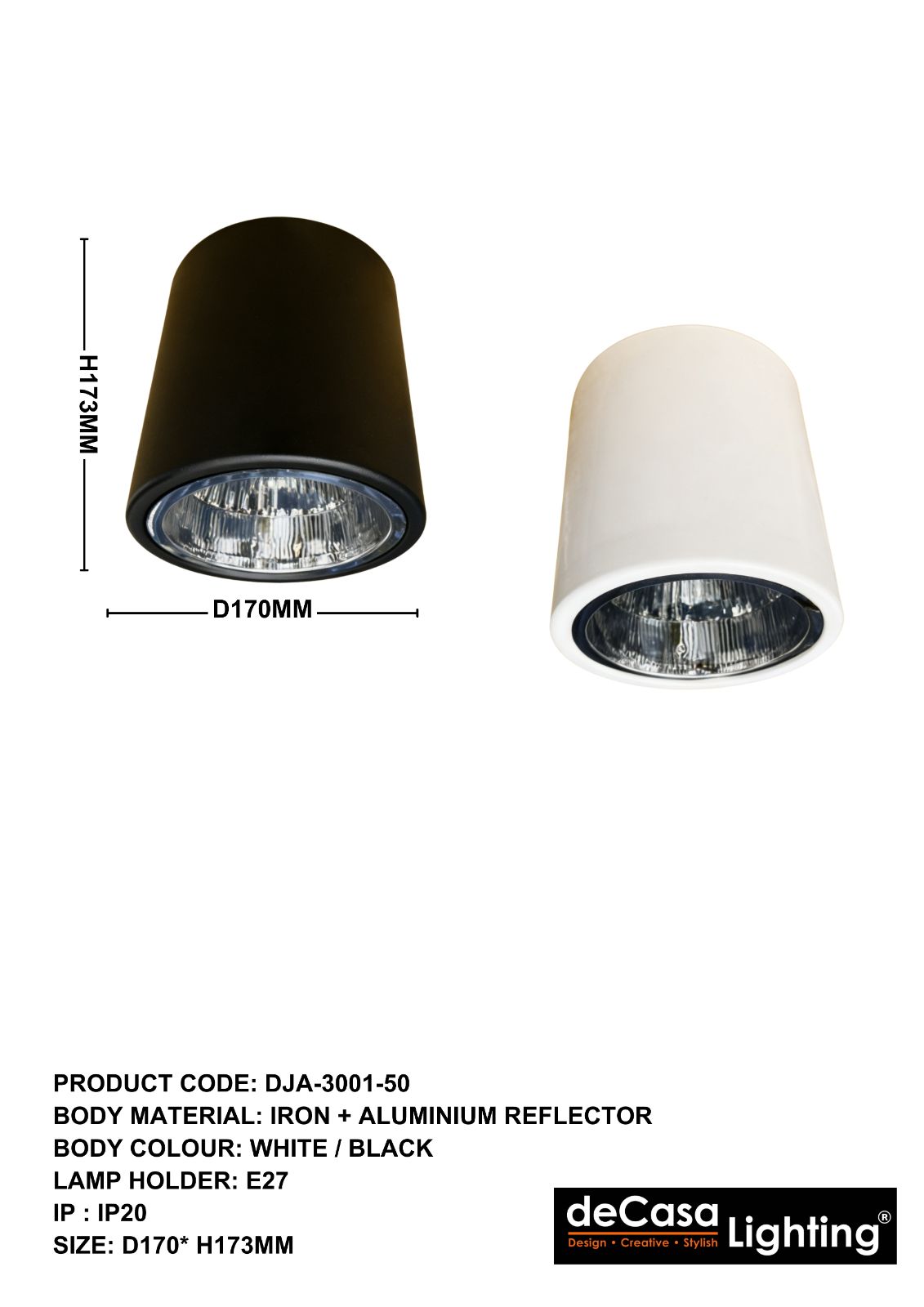 SURFACE DOWNLIGHT (DJA-3001-50)