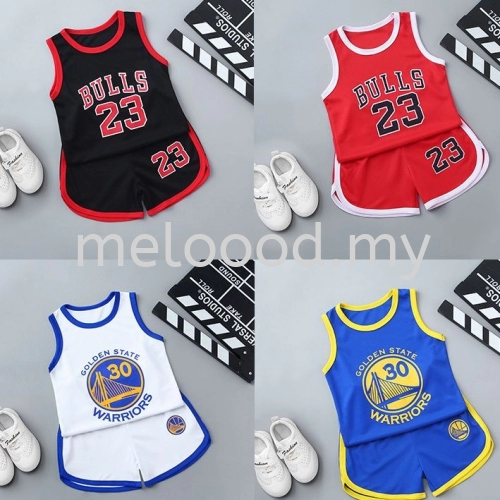 Boys Girls Baby Basketball Suit Wear Sports Top T-shirts Letter Tshirt + Shorts Pants 2 Pcs Set