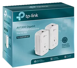 TL-PA8010P KIT AV1300 Gigabit Passthrough Powerline Starter Kit