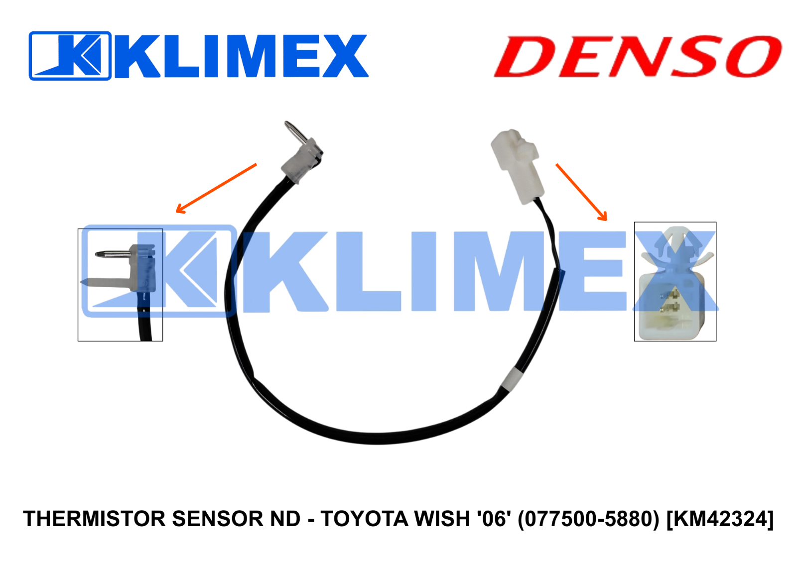 THERMISTOR SENSOR ND - TOYOTA WISH '06' (077500-5880) [KM42324]