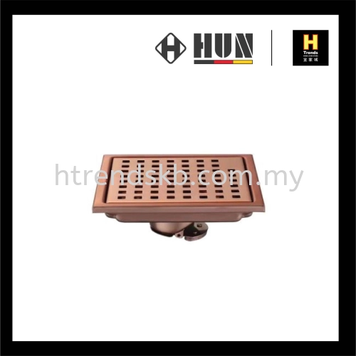 HUN Rose Gold Floor Drainer HFD436-SS