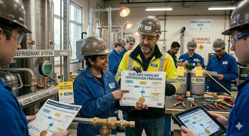 R290 safe handling certification program