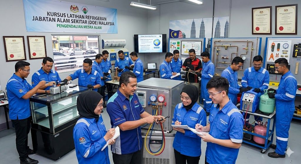 DOE Malaysia refrigeration training course