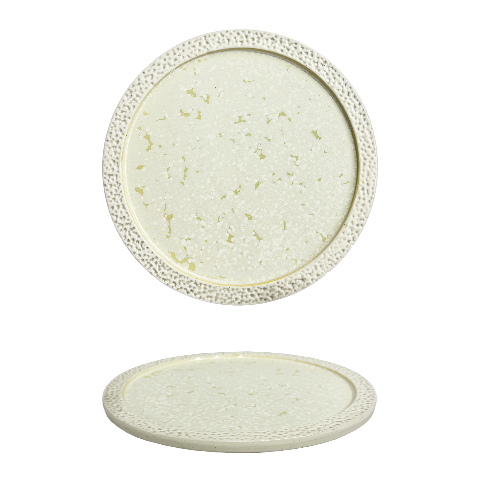 MX Stone round plate 结晶绿6'' 8'' 10'' 石纹圆盘