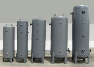 300L to 80,000L Air Receiver Tank / Air Storage Tank - JKKP (DOSH) Compliant